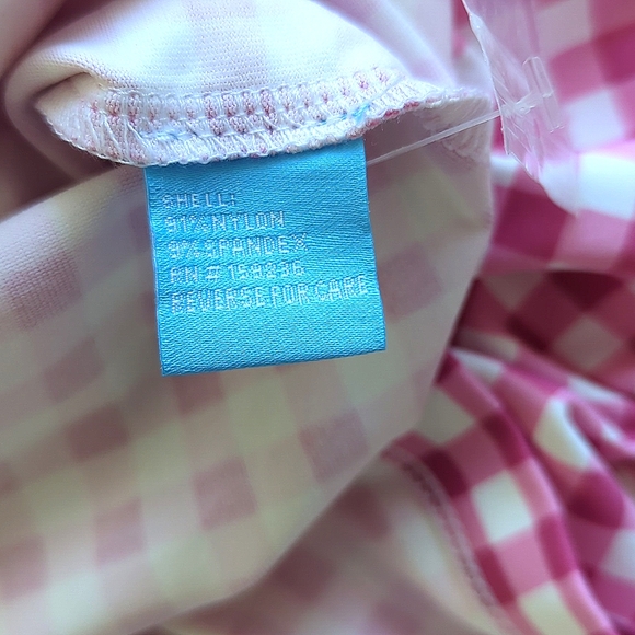 J.McLaughlin belted shirt dress, pink gingham print. Size M NWOT - Picture 9 of 9